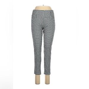 Princess Polly casual pants White and navy checkered pattern